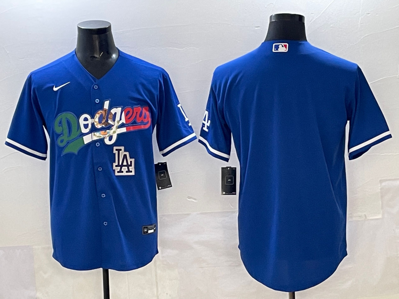 Men Los Angeles Dodgers blank blue Nike 2025 MLB All Star Jersey 0035